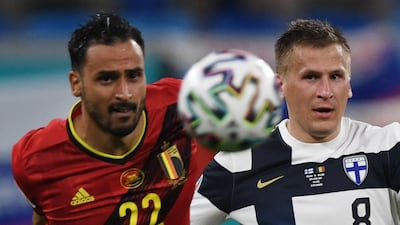 Nacer Chadli 6 - A lifted cross was overhit to miss Romelu Lukaku at the backpost which would have assisted the opener. Not much to do on defence with Finland attacks coming down the opposite flank for the majority of the game. AFP