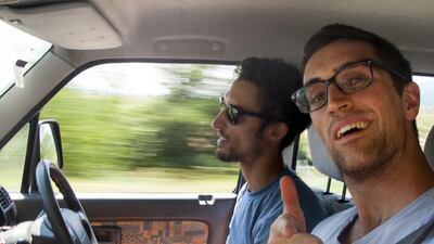 Rushing through Bulgaria. Courtesy William Harbidge