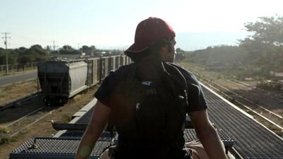 Scene from Who is Dayani Cristal, 2013 starring Gael Garcia Bernal. Courtesy Pulse Films
