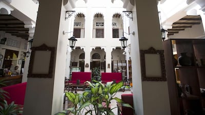 Ahmedia Heritage Guest House, located in Al Ras near Shindaga tunnel across the creek from Bur Dubai, was converted into a guest house in 2011. Christopher Pike / The National