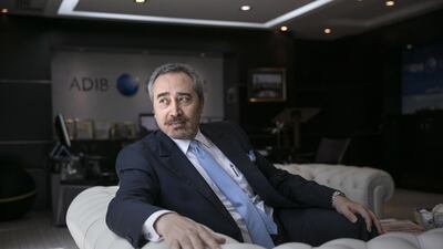 Tirad Al Mahmoud, the chief executive of Abu Dhabi Islamic Bank (ADIB). Silvia Razgova / The National