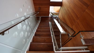 Villas span multiple levels. Chris Whiteoak / The National