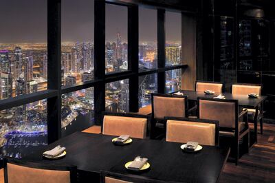 Observatory Bar & Grill provides stellar views of Dubai Marina and Palm Jumeirah. Courtesy Observatory