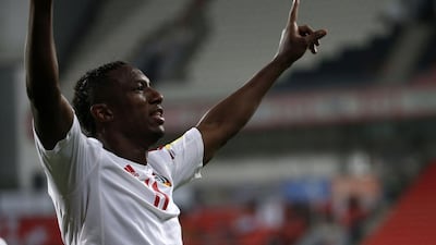 UAE striker Ahmed Khalil scored 11 goals in the second round of Asian World Cup qualifying for Russia 2018. Karim Sahib / AFP