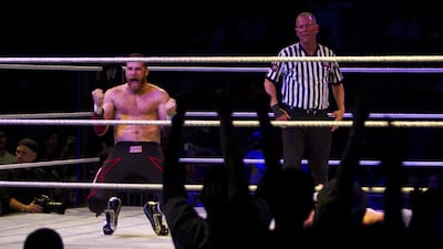 WWE Live event at Zayed Sports City in Abu Dhabi. Christopher Pike / The National