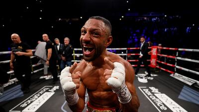 Kell Brook celebrates. Reuters