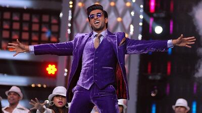 Bollywood actor Ranveer Singh. Sujit Jaiswal / AFP