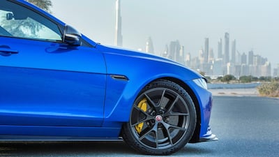 The adjustable front splitter increases stability and performance. Leslie Pableo for The National