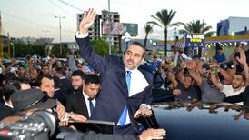 Syria's Foreign Minister Asaad Al Shibani says he visited the northern Lebanese city of Tripoli as a 'gesture of loyalty'. AFP