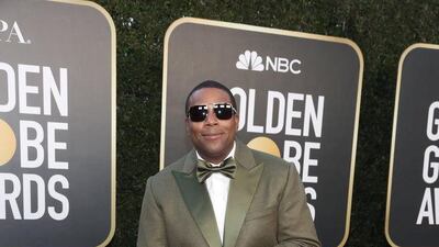 Kenan Thompson attends the 78th annual Golden Globe Awards in Beverly Hills, California, on February 28, 2021. Reuters