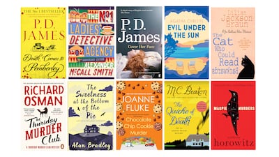 Poisoned quiches, mysterious manor murders and pensioners-turned-detectives are some of the most popular plotlines in the genre