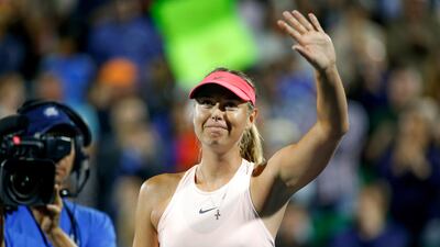 Maria Sharapova will be in the main draw at the US Open after receiving a wild card from the organisers. Stan Szeto / Reuters
