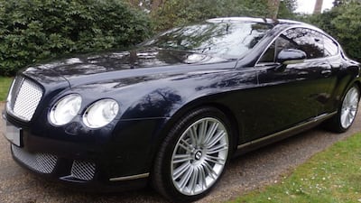 Cristiano Ronaldo's Bentley Continental increased in price. An equivalent model was listed at £36,000 almost half the £65,000 the Portuguese footballer put his car on sale for.