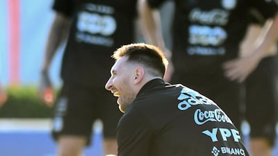 Lionel Messi enjoying his time away from Paris. Getty