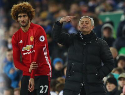 Jose Mourinho was the serial winner who turned to the ungainly Marouane Fellaini to get victories during his tenure as manager. Clive Brunskill / Getty Images