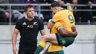 New Zealand's George Bridge is set for an extended spell on the sidelines after picking up an injury in training. AFP