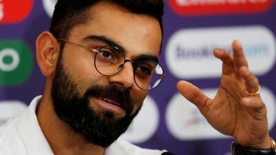 India's Virat Kohli launched a charm offensive against Kagiso Rabada. Paul Childs / Reuters