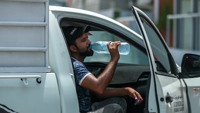 Some areas in the UAE have experienced temperatures four degrees higher than usual for this time of year. Victor Besa / The National