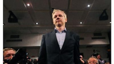 Julian Assange has been a very busy man.