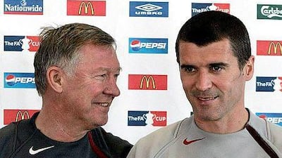Sir Alex Ferguson, left, has lifted the lid on his feud with Roy Keane, with the Scot claiming his authority at Manchester United would have been undermined had he not sold the increasingly volatile player in 2005. Phil Noble/PA