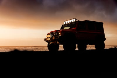 Even parked, the Grenadier LeTech has a sense of menace about it – the sort of vehicle that looks ready to drive head-on into whatever comes its way. Photo: Ineos