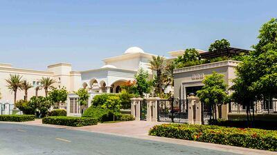Villa prices in Emirates Hills fell 13.6 per cent in November. Courtesy of Bayut