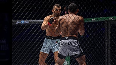 Mohammad Yahya was making his PFL debut in front of his home crowd in Dubai.