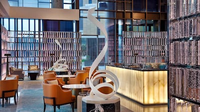 Copa is a boutique patisserie in the lobby