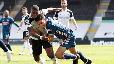 Hector Bellerin – 6. A solid performance from the Spaniard. Docked a point for a ridiculous rugby tackle. Reuters