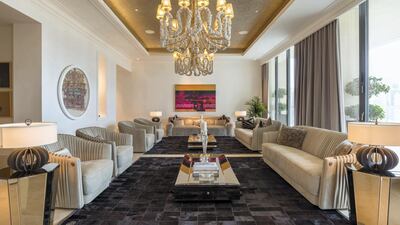 The 118 Classic style living room. Courtesy LuxuryProperty.com