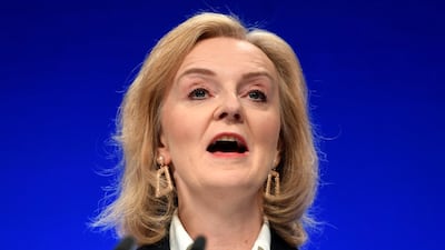 UK Foreign Secretary Liz Truss told a Conservative Party conference fringe event that Britain is negotiating "a full pipeline" of trade deals. EPA