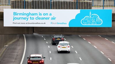 A project to reduce emissions from vehicles in the centre of Birmingham was postponed on the day of its launch. Alamy