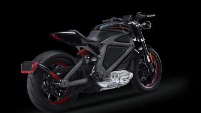 Above, the first Harley-Davidson electric motorcycle. Courtesy Harley-Davidson