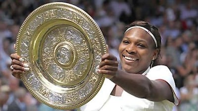 After victories at Wimbledon, Serena Williams, pictured, and Rafael Nadal are the royalty of the court.