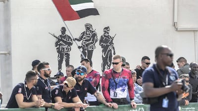 Teams observe the competition between their rounds. Antonie Robertson / The National