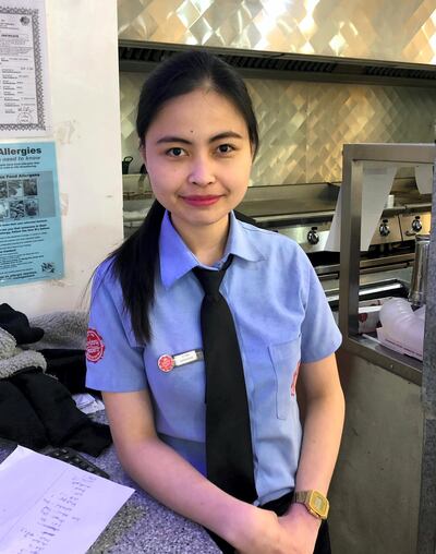 Julina Cabrera, 23, fears her country could be "forgotten" if its name is changed. Photo by Gillian Duncan