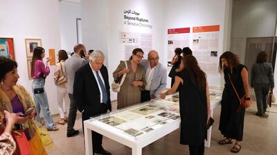 The art museum was heavily damaged in the 2020 Beirut port explosion and was forced to close for more than two years. AFP