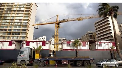 Since the Israeli bombardment of the city Beirut has been building itself back up.