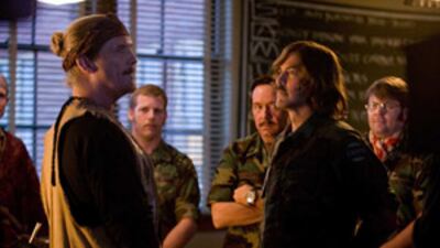 Jeff Bridges, Kevin Spacey and George Clooney star in The Men Who Stare at Goats, which recently screened at the Cannes and Toronto film festivals.