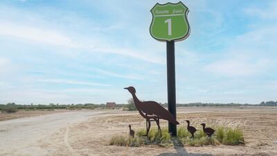 A section of the new trekking path.