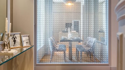 Faivre has also included Arabian elements in the form of a mashrabiya window