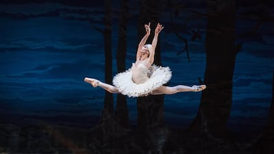 Houston Ballet’s ‘Swan Lake’ features Tchaikovsky’s entire three-hour score but keeps its audience riveted to the very end. Courtesy Dubai Opera