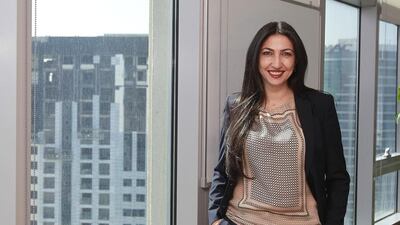 Reem Haj Ali says money does not bring you happiness, but it does give you peace of mind. Jeffrey E Biteng / The National