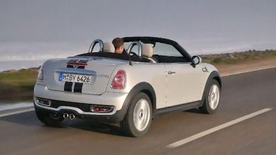 The Roadster is more visceral and invigorating than the Coupé. Courtesy of Mini