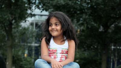 The Pakistani writing prodigy Lailamah Giselle Khan. Courtesy Faraz Khan