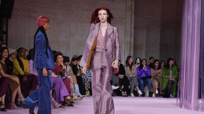 The Kate Spade autumn/winter 2019 show during New York Fashion Week on February 8, 2019. AFP