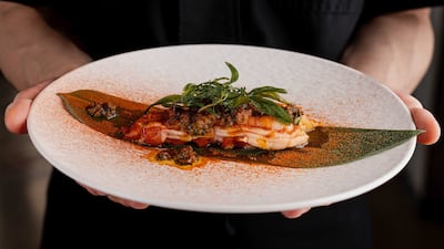Lobster is the star of the show in the seasonal menu at 3Fils Abu Dhabi, with innovative dishes such as Canadian lobster with zaatar. Photo: 3Fils