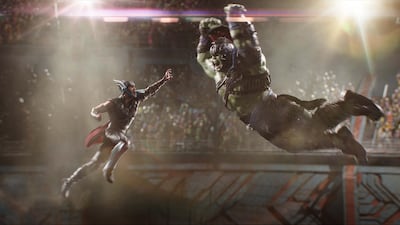 2. Thor: Ragnarok (2017). The Uniqueness of Ragnarok comes mostly from its director Taika Waititi, whose contribution to the Marvel Cinematic Universe was a welcome change to what most called a cookie cutter directing system. While being safe but successful, Marvel had up until this point not taken that many risks creatively. Ragnarok stands apart because of how colourful and wondrous it manages to be. Having lovable characters like Thor and the Hulk go up against each other made it very appealing and extremely re-watchable. IMDB: 7.9/10. Rotten Tomatoes: 92%. Courtesy Marvel Studios