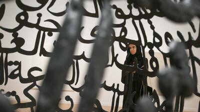 Othaiba Almazrori, from Sharjah, one of the pupils chosen to undertake a 10-day journey around the Emirates. Mona Al Marzooqi / The National