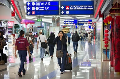 Dubai International Airport has served more than 1.115 billion passengers travelling on more than 7.47 million flights since it opened in 1960.